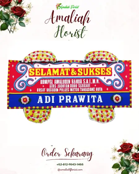Papan Bunga Ucapan Selamat Sugihrejo