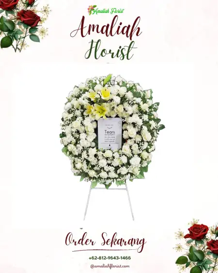 Krans Bunga Duka Sugihrejo